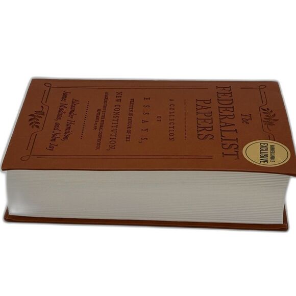 The Federalist Papers Faux Leatherback Book-New - Picture 4 of 5